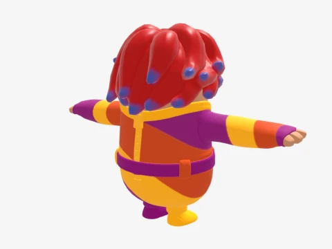 Nite Nite Fall Guy - Fortnite 3D Model