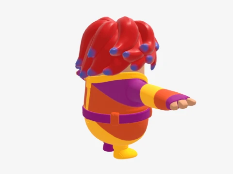 Nite Nite Fall Guy - Fortnite 3D Model