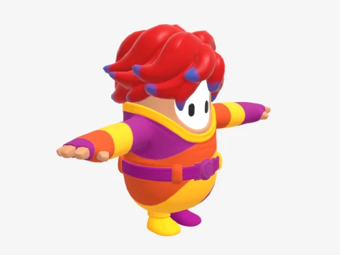 Nite Nite Fall Guy - Fortnite 3D Model