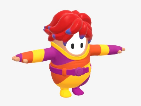 Nite Nite Fall Guy - Fortnite 3D Model