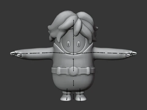 Nite Nite Fall Guy - Fortnite 3D Model