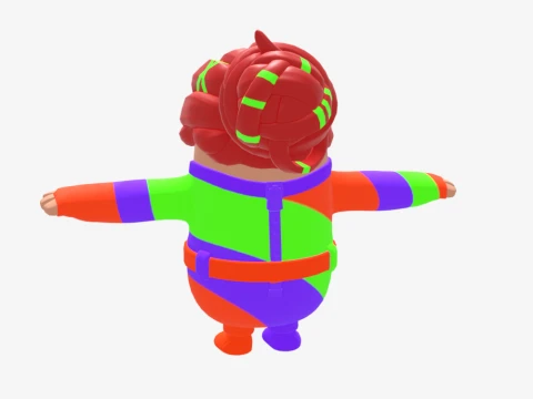 Peekaboo Fall Guy - Fortnite 3D Model