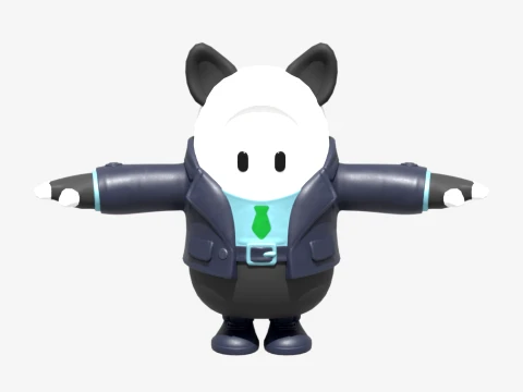 Agent Patch Fall Guy - Fortnite 3D Model