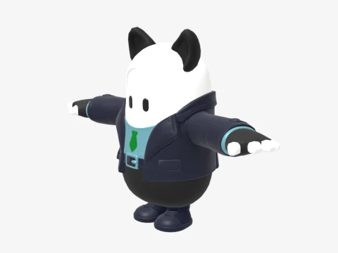 Agent Patch Fall Guy - Fortnite 3D Model
