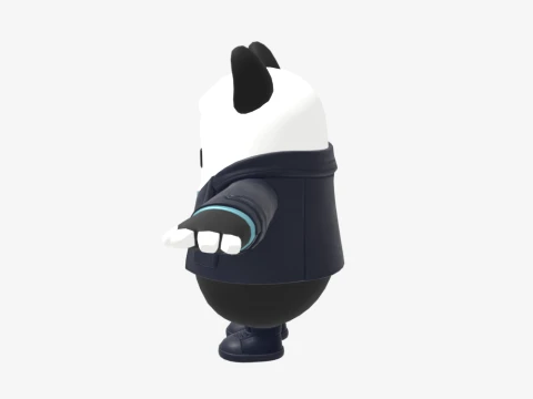 Agent Patch Fall Guy - Fortnite 3D Model