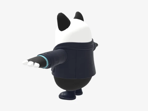 Agent Patch Fall Guy - Fortnite 3D Model