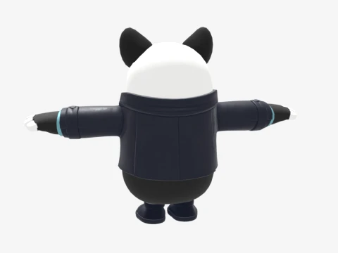 Agent Patch Fall Guy - Fortnite 3D Model
