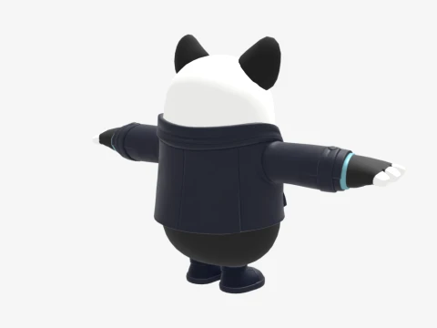 Agent Patch Fall Guy - Fortnite 3D Model