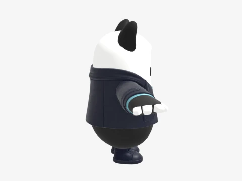 Agent Patch Fall Guy - Fortnite 3D Model