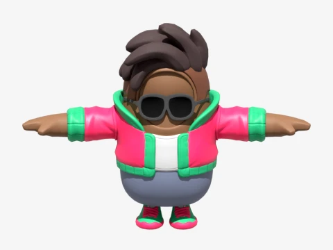 Tango Fall Guy - Fortnite 3D Model