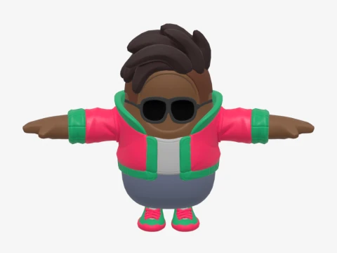 Tango Fall Guy - Fortnite 3D Model