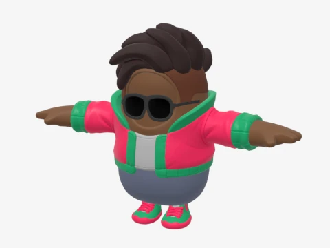 Tango Fall Guy - Fortnite 3D Model