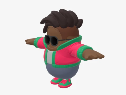 Tango Fall Guy - Fortnite 3D Model