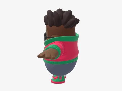 Tango Fall Guy - Fortnite 3D Model