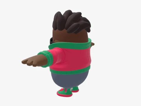 Tango Fall Guy - Fortnite 3D Model