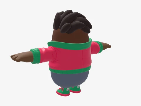 Tango Fall Guy - Fortnite 3D Model