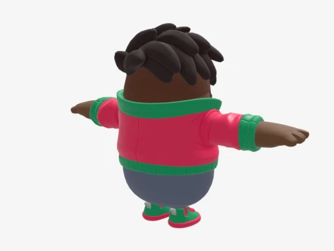 Tango Fall Guy - Fortnite 3D Model