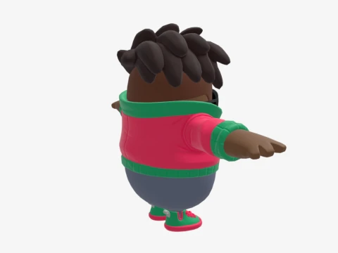 Tango Fall Guy - Fortnite 3D Model