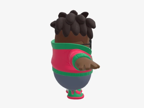 Tango Fall Guy - Fortnite 3D Model