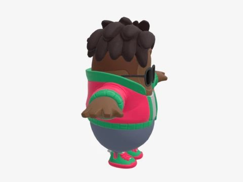 Tango Fall Guy - Fortnite 3D Model