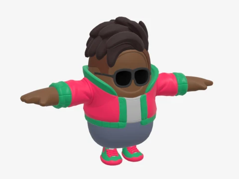 Tango Fall Guy - Fortnite 3D Model