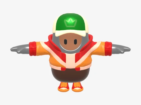 Cade Fall Guy - Fortnite 3D Model
