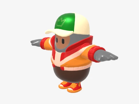 Cade Fall Guy - Fortnite 3D Model