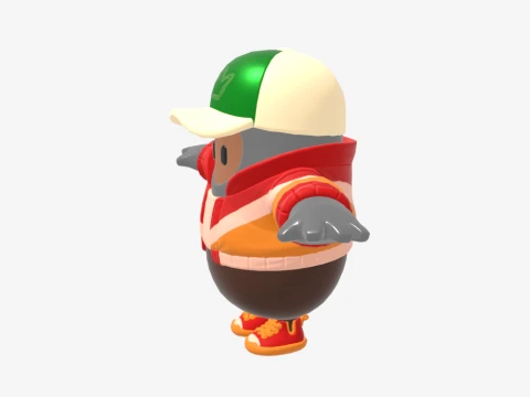 Cade Fall Guy - Fortnite 3D Model