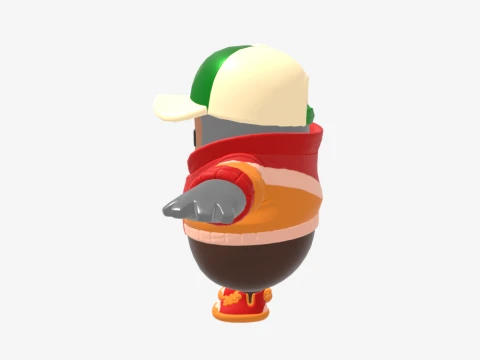 Cade Fall Guy - Fortnite 3D Model