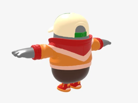 Cade Fall Guy - Fortnite 3D Model