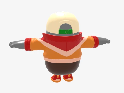 Cade Fall Guy - Fortnite 3D Model