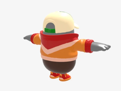 Cade Fall Guy - Fortnite 3D Model