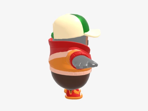 Cade Fall Guy - Fortnite 3D Model