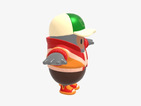 Cade Fall Guy - Fortnite 3D Model