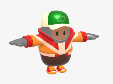 Cade Fall Guy - Fortnite 3D Model