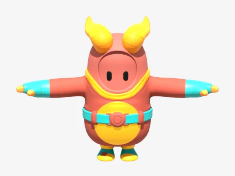 Guff Fall Guy - Fortnite 3D Model