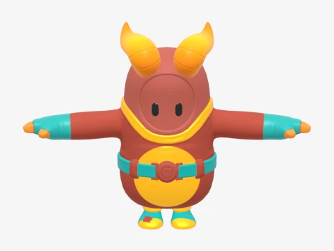 Guff Fall Guy - Fortnite 3D Model