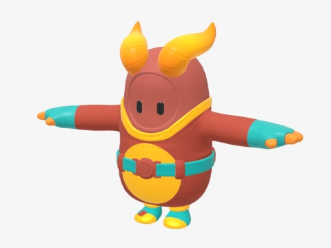 Guff Fall Guy - Fortnite 3D Model