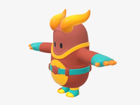 Guff Fall Guy - Fortnite 3D Model