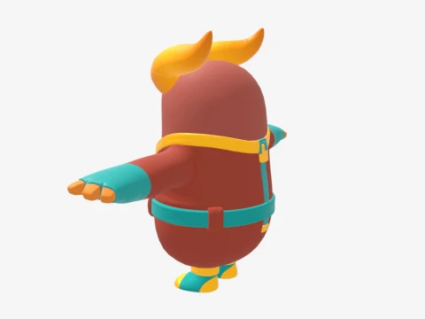 Guff Fall Guy - Fortnite 3D Model
