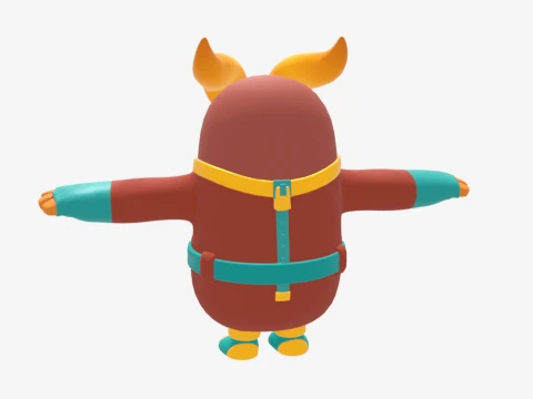 Guff Fall Guy - Fortnite 3D Model
