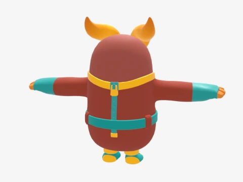 Guff Fall Guy - Fortnite 3D Model