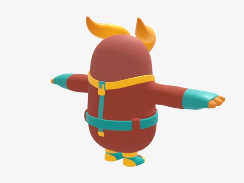 Guff Fall Guy - Fortnite 3D Model