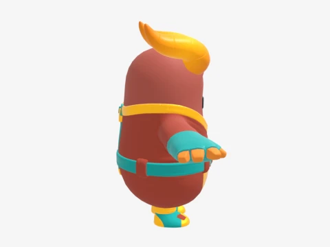 Guff Fall Guy - Fortnite 3D Model