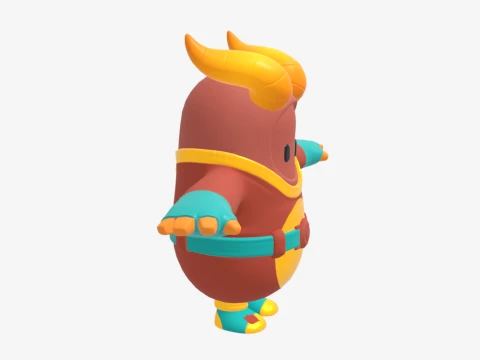 Guff Fall Guy - Fortnite 3D Model