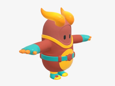 Guff Fall Guy - Fortnite 3D Model