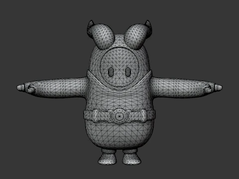 Guff Fall Guy - Fortnite 3D Model