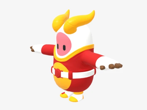 Guff Gringle Fall Guy - Fortnite 3D Model