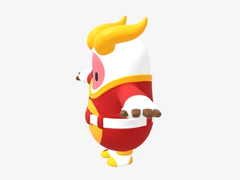 Guff Gringle Fall Guy - Fortnite 3D Model
