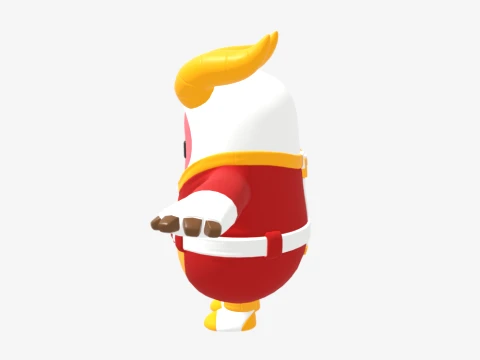 Guff Gringle Fall Guy - Fortnite 3D Model